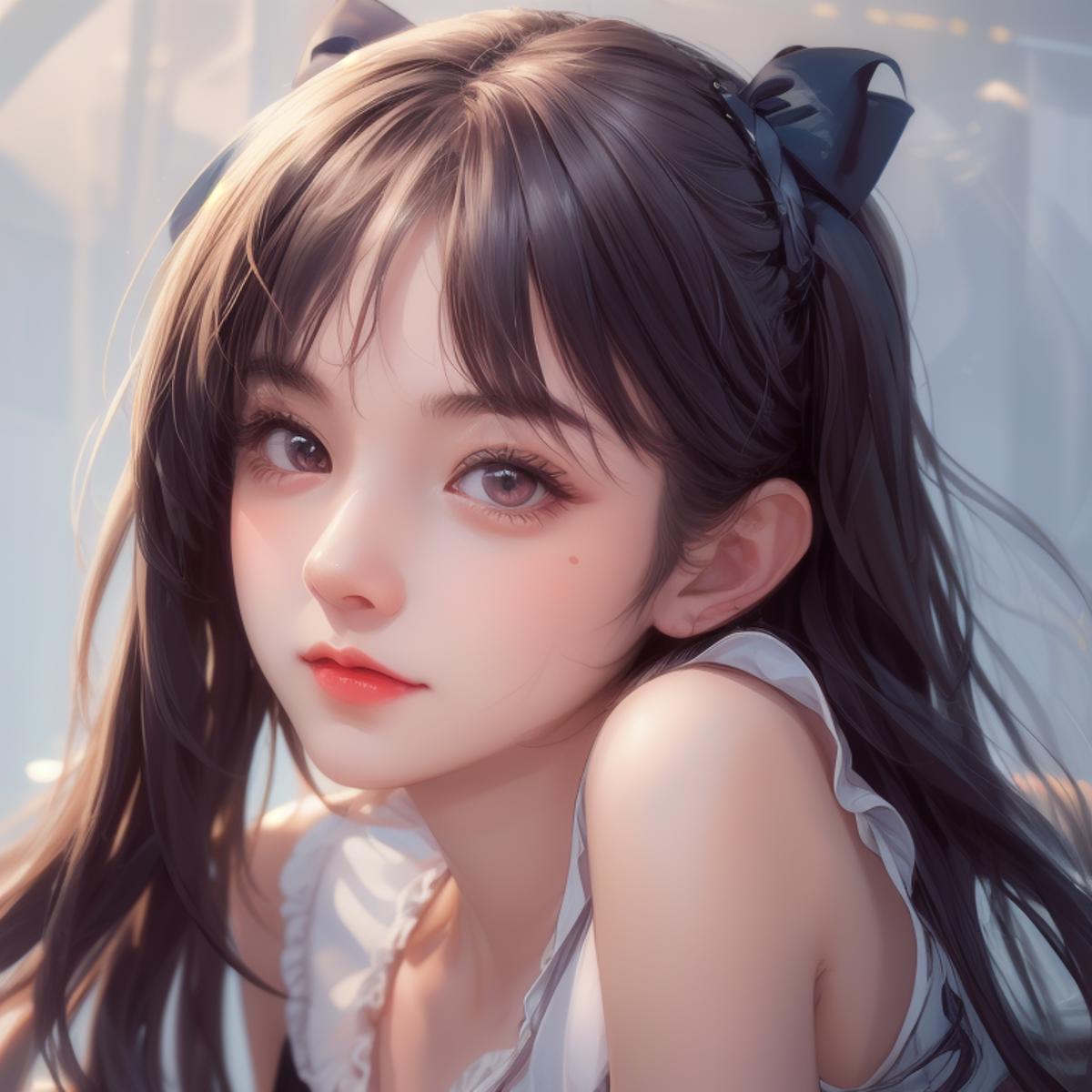 Big eyes cute girl（大眼萌妹） - v1.0 | Stable Diffusion LoRA | Civitai