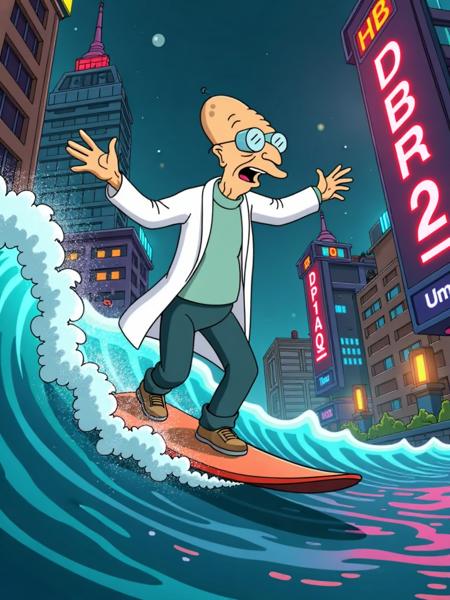 Professor Farnsworth (Futurama) - Flux.D V1