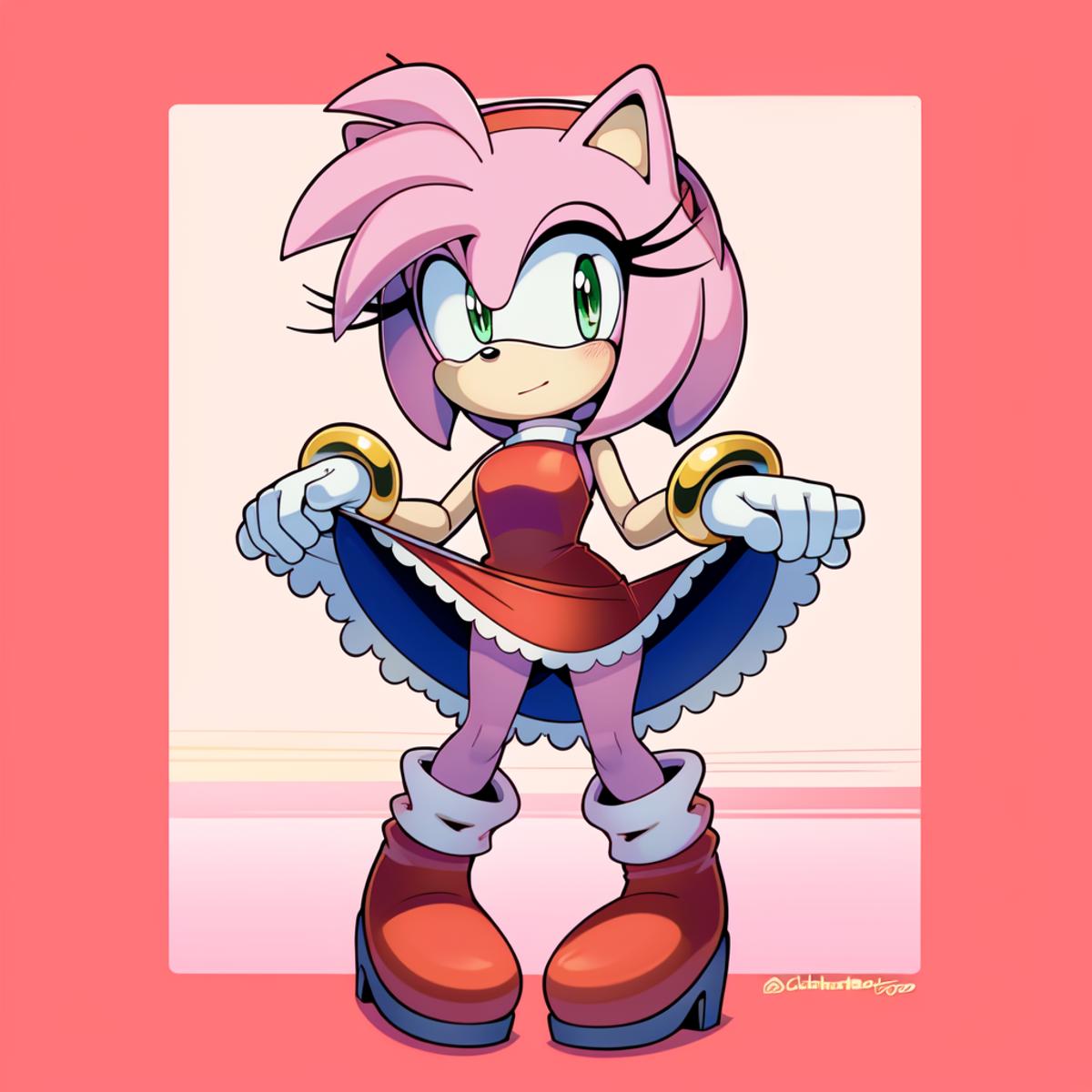 Amy Rose image by Aigenerater