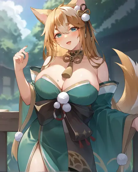 Miss Hina (Genshin Impact) Pony