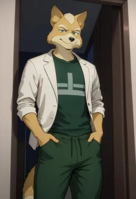 James Foxworth McCloud Jr. (A Fox In Space) [Pony & Illustrious]