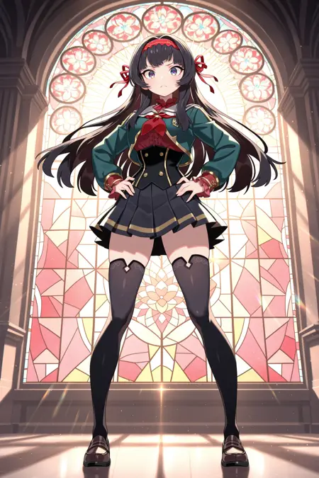 Curren - Gotic ha Mahou Otome [SD1.5/Pony6/Ill0.1]