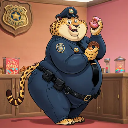 Benjamin Clawhauser (illustrious)