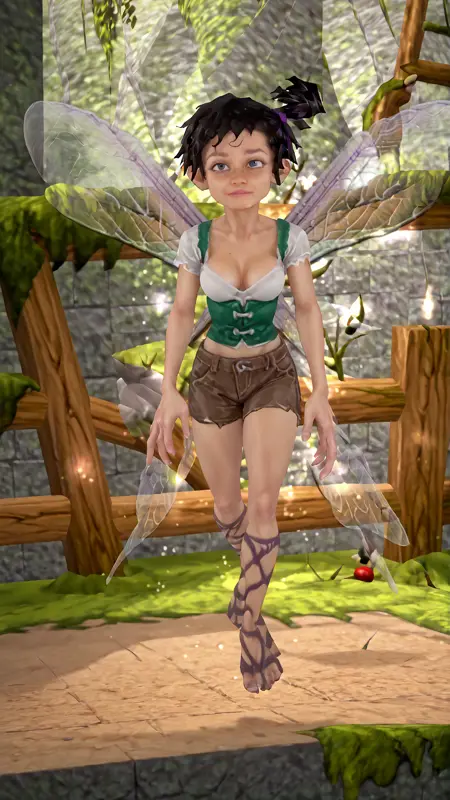 Elf Fairy lady from Diggles
