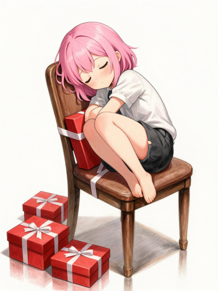 Generic Pink-Haired Girl ebifurya