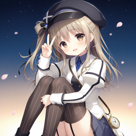 Karuha Ramukone (狩叶·朗姆柯妮) | Hoshizora Tetsudou to Shiro no Tabi (星空列车与白的旅行) | NoobAI v1.0 nai v-pred