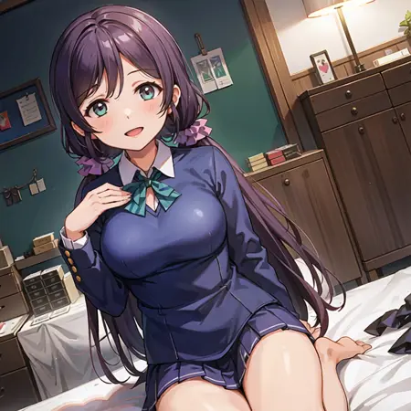 【Lovelive!】Toujou Nozomi Charecter LoRA(東條·希人物模組)