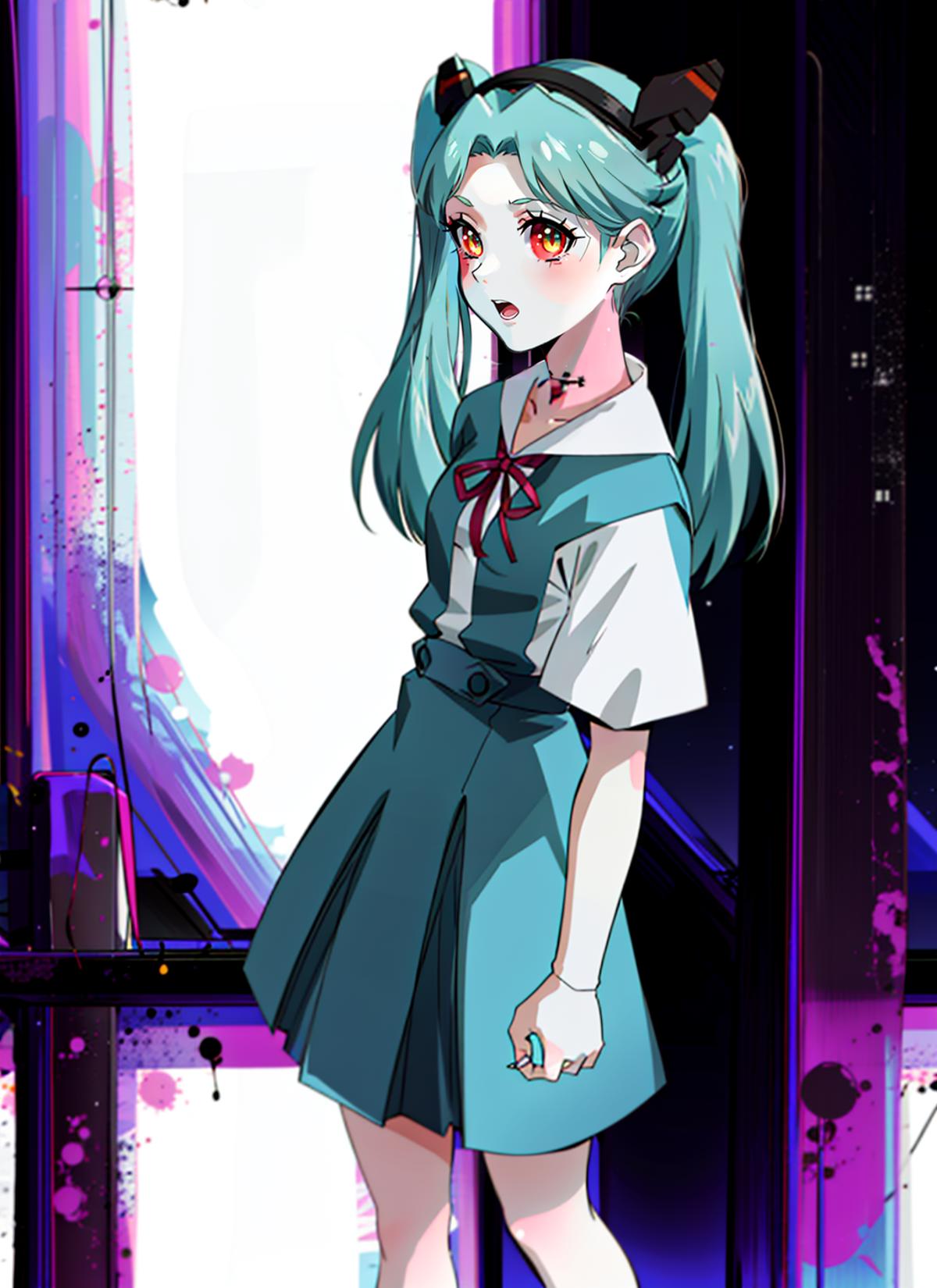 Evangelion school uniforms - Neon Genesis Evangelion images generated ...