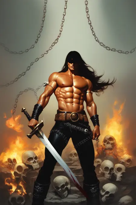 Retro Fantasy Style (Frank Frazetta, Luis Royo and Boris Vallejo) | Pony