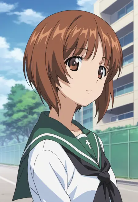 Nishizumi Miho | Girls und Panzer | ガールズ&パンツァ