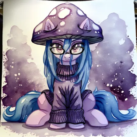 Mushroom Mare (Jellycap OC) pony