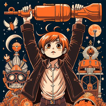 Retro Illustration Art V1