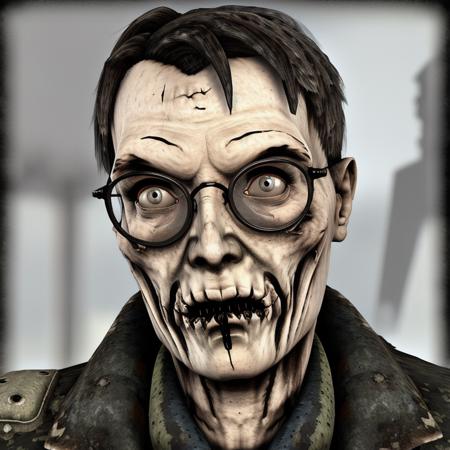 fallout ghoul , lauterbach, glasses