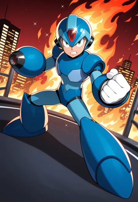 X (Megaman X) [Illustrious]