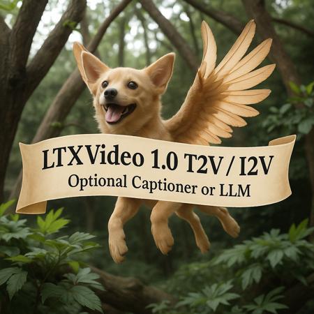 LTXVideo 13B 0.9.7 Distilled Workflow - T2V or I2V with optional captioning/LLM/audio gen v1.1