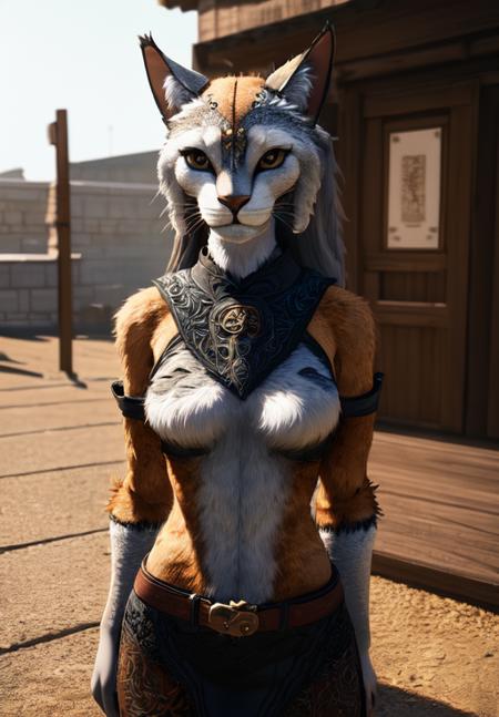 sfw, <lora:Khajiit-Female:0.8>, Khajiit-Female, 1girl, solo, body fur,, (masterpiece, best quality, absurdres, detailed, ultra-detailed:1.3), attractive, (trending on CGSociety, trending on pixiv, contest winner:1.3)