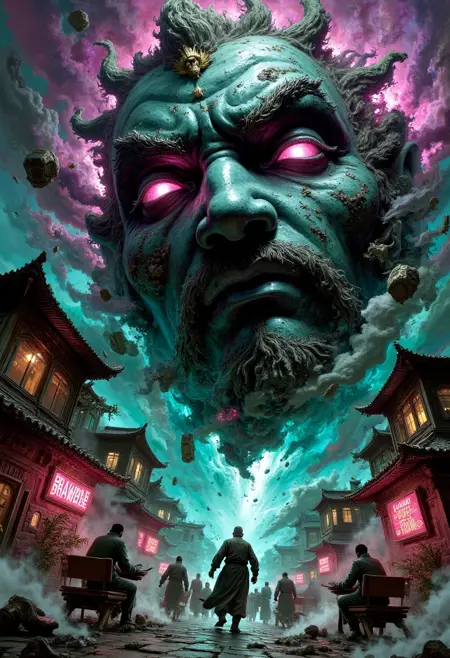 DR_Fantasy Chinese Style Scenes_Mythological Scene Generation