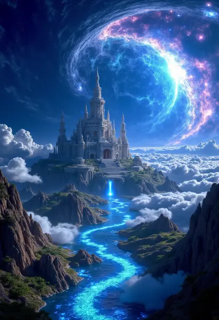 DN_Fantasy Scene Construction_Dreamy Landscape Generation