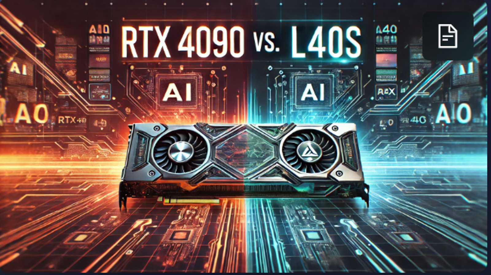 RTX 4090 vs. L40S: Which GPU is the Best Choice for AI?