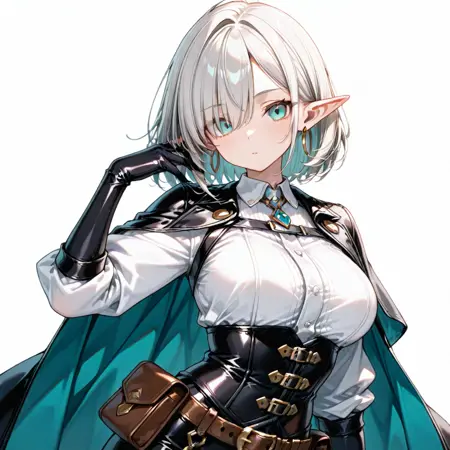 オリジナルAIキャラ Elf Girl [Elara Sylvania] エラーラ・シルヴァニア