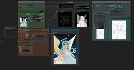 Quick and easy lineart