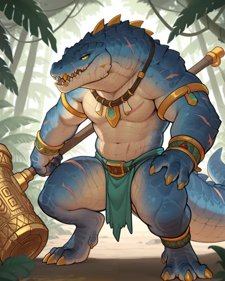 Kroxigor for Illustrious