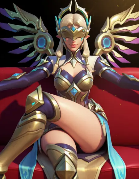 Radiant Mercy Skin (Overwatch)(Illustrious & Pony)