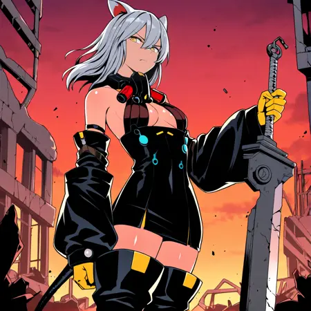 Arknights - Scavenger ( 2 outfits )