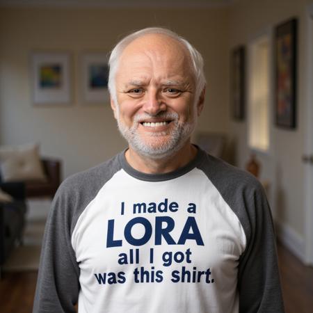 Hide the Pain Harold | FLUX LoRA v1.0