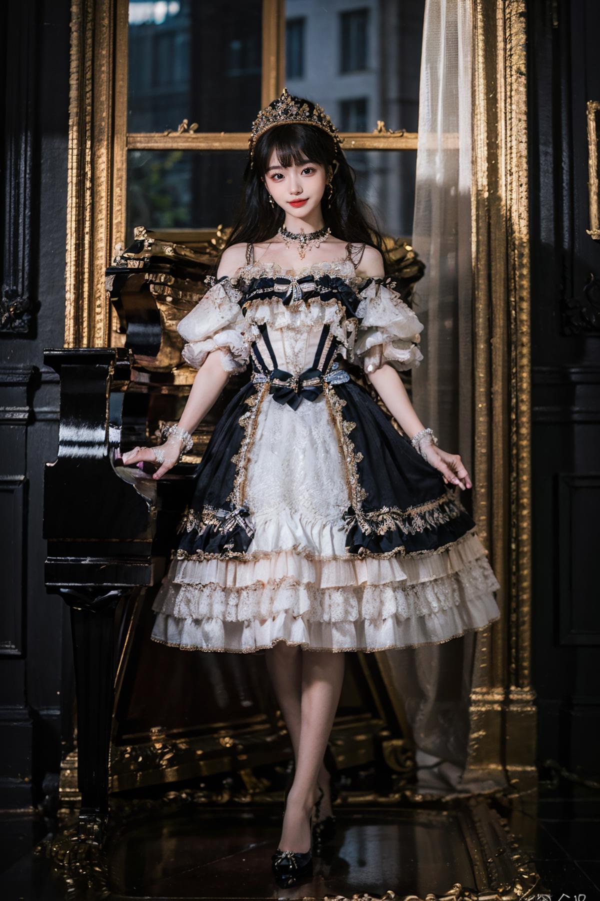 [Realistic] Modern victorian fashion dress | 洛丽塔裙子 | ロリータ ドレス Vol.2 image by cyberAngel_