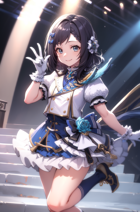 aiba uiha, uiha default, medium hair, braided bangs, hair bow, idol clothes, white jacket, blue skirt, frills, puffy short sleeves, white gloves, socks aiba uiha, uiha second, twintails, beret, sweater, long sleeves, off shoulder, single thighhigh, blue jacket, fur trims, shorts, scarf aiba uiha, uiha second, twintails, beret, sweater, long sleeves, off shoulder, single thighhigh, white sweater, overalls aiba uiha, uiha gothic, long hair, black jacket, dress, long sleeves, choker, gothic lolita aiba uiha, uiha blackdress, long hair, dress, sleeveless, choker aiba uiha, uiha pajama, long hair, off shoulder, long sleeves, white shirt aiba uiha, uiha whitedress, long hair, dress, sleeveless aiba uiha, uiha fourth, twin braids, cat ears, top hat, white gloves, capelet, dress, corset, pantyhose aiba uiha, uiha turing, hairclip, twintails, dog ears, labcoat, sweater vest, necktie, pleated skirt aiba uiha, uiha fantasia, medium hair, braided bangs, detached sleeves, black gloves, capelet, sleeveless, white skirt aiba uiha, uiha last, streaked hair, blunt bangs, blue beret, side ponytail, whit shirt, long sleeves, midriff, belt, purple pants, fishnets