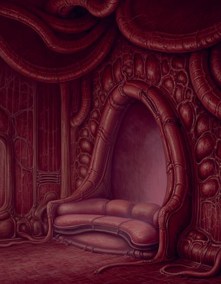 Scorn Environment Art Style Flux V1