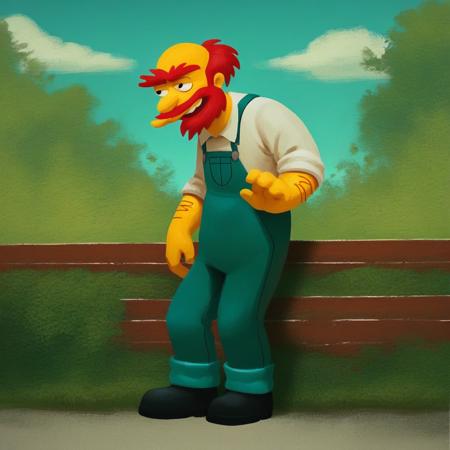 Groundskeeper Willie (the simpsons) V1