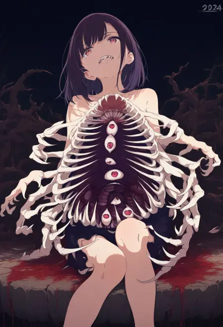 Gluttony (fma)・Extra Mouth on stomach (グラトニー)