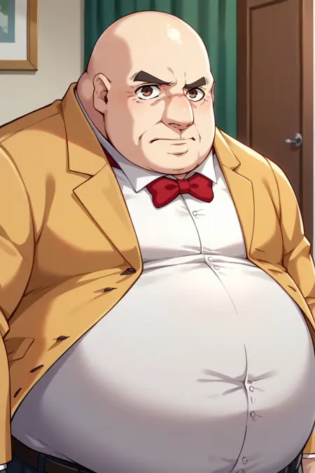 Principal Kobayakawa/校長 (Persona 5) SDXL LoRA [Pony Diffusion]
