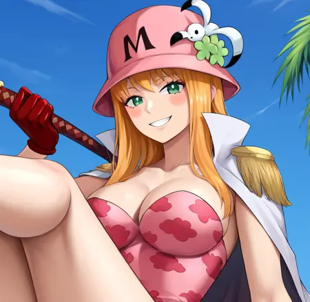 Kujaku -Sword (One Piece) SDXL