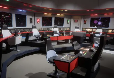 Star Trek Bridges & Interiors | Flux