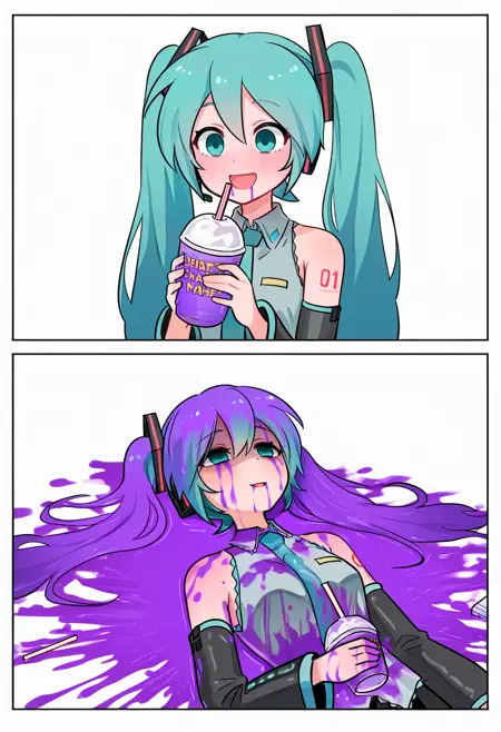 After Grimace Shake - Grimace Shake (Meme)