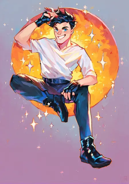 Rian Gonzales style for pony XL