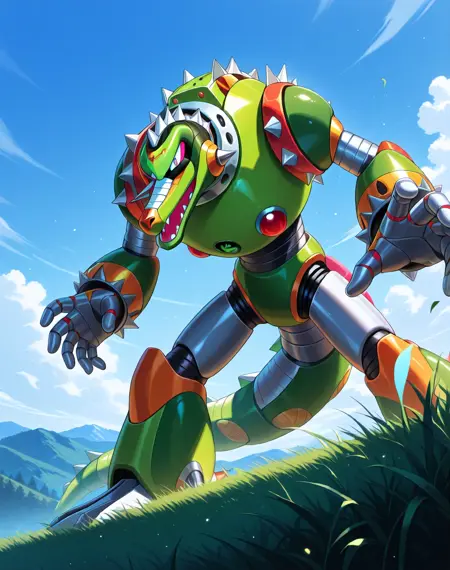 Wheel Gator (Mega Man X) (Illustrious) (AD)