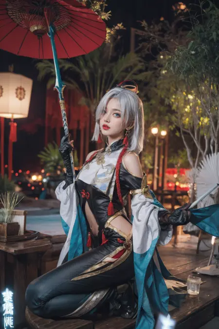 Shenhe | Realistic Genshin LORA 原神系列:申鹤写实