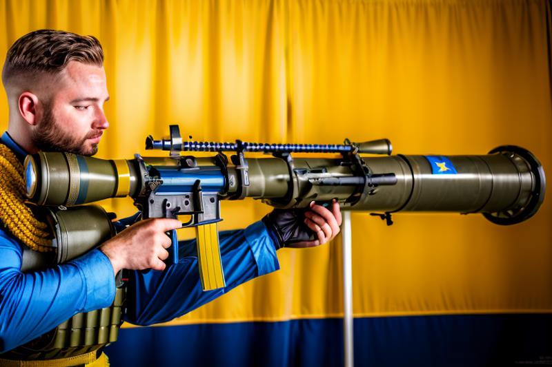 Carl Gustaf 84mm recoilless rifle  image by VenaGe