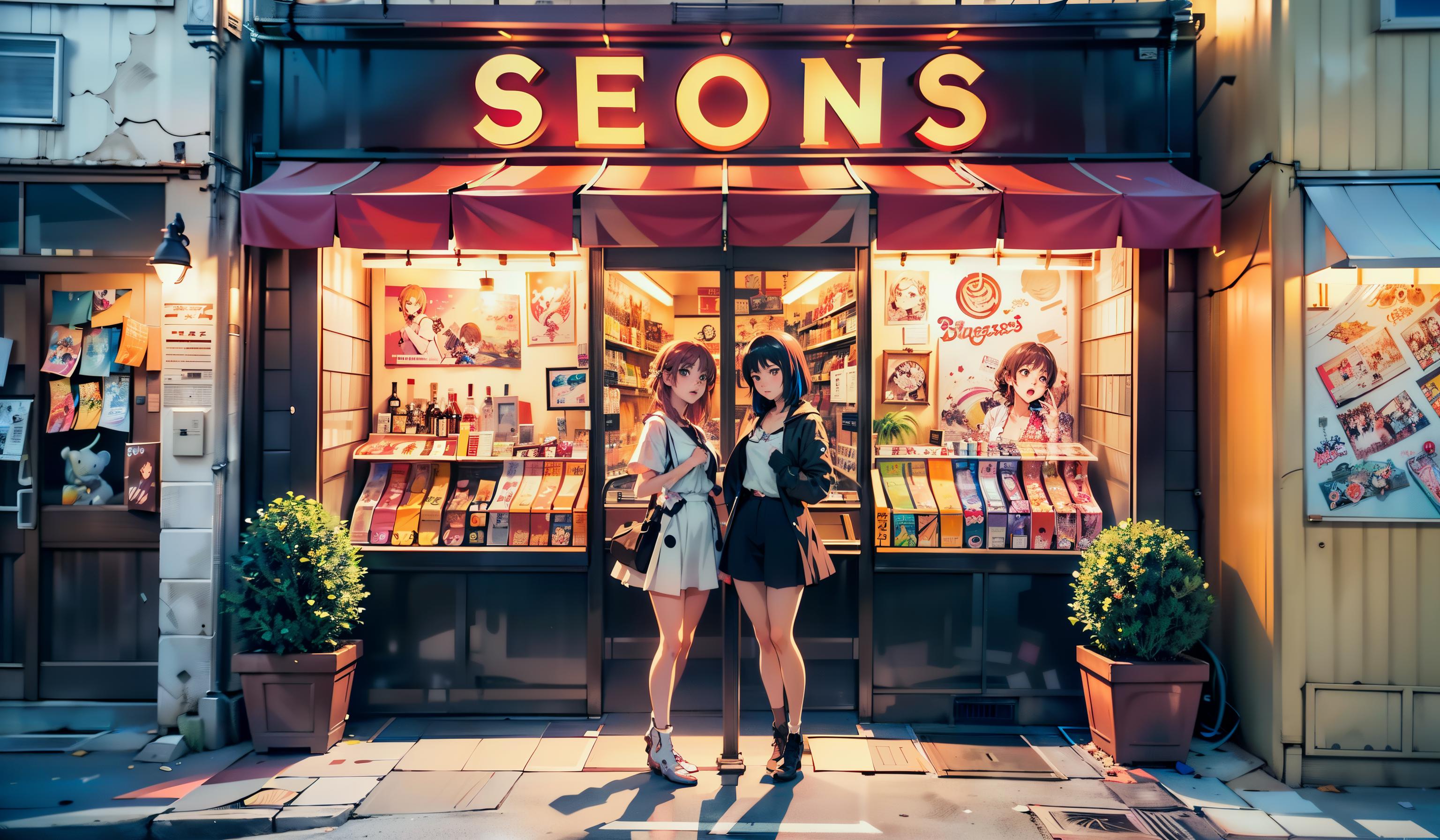 Japanese Store Front image by philjones3d980