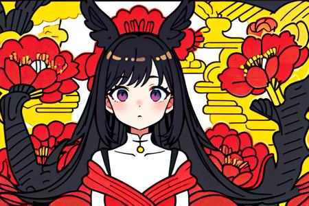 masterpiece, best quality, solo, 1girl, hanafuda, <lora:hanafuda-hard:0.9>