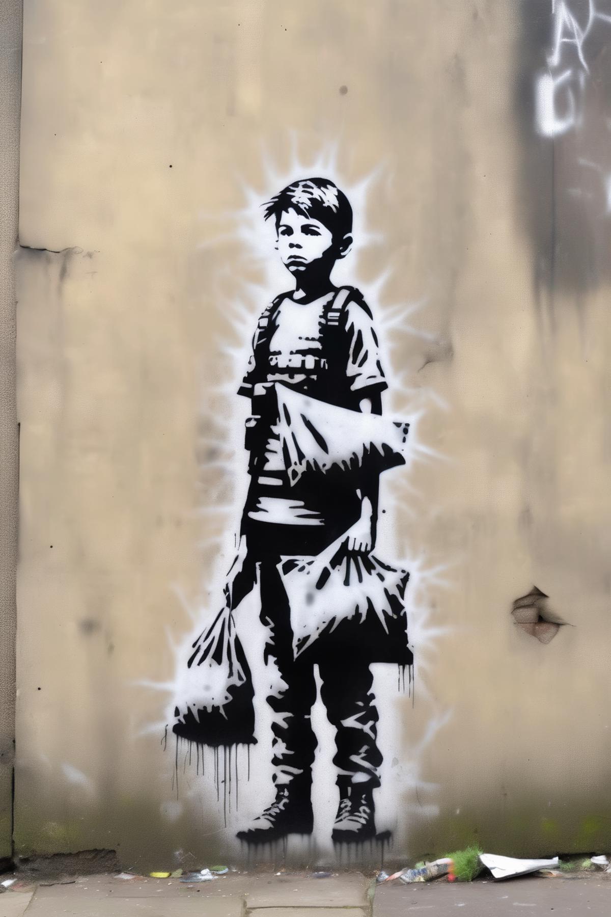 Banksy Style image by Kappa_Neuro