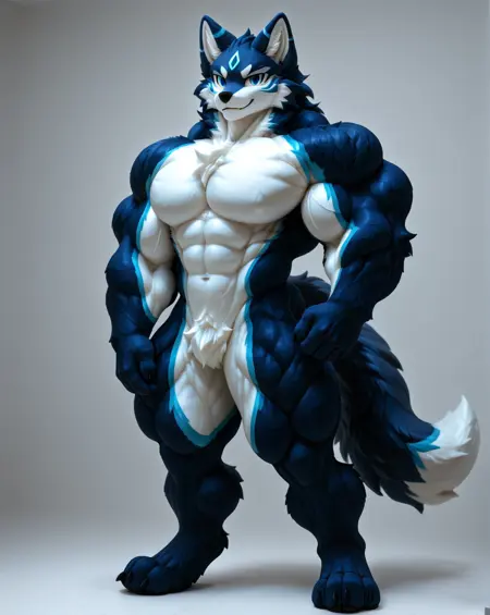 Hyper Werewolf Fursuit