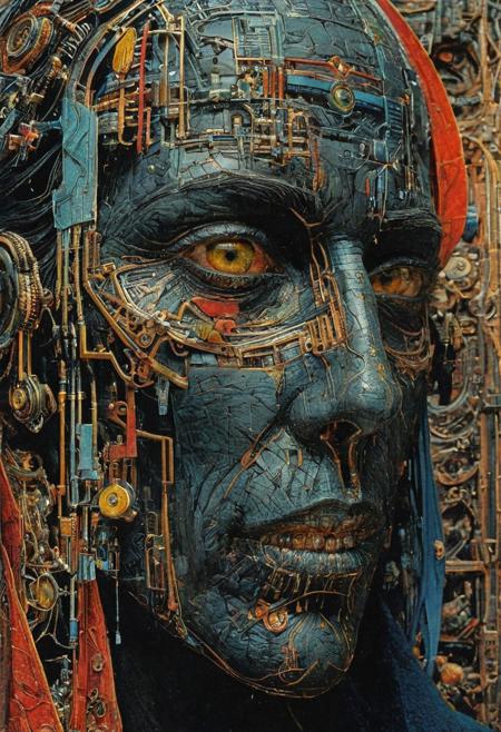 highly detailed . extremely high-resolution details, photographic, Illustration by moebius and Pablo picasso (artist) abstract expressionism, detailed painting1930s black renaissance painting”on textured  film photography style,  medium grain, FRESHIDESH Moebius comic book