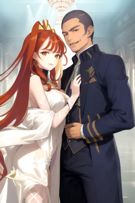 Alexandre Dumas x Aphrodite (Fate/Strange Fake x Fate/Grand Order)