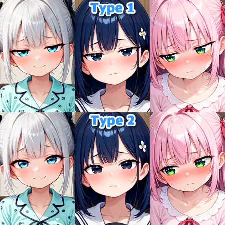 [SDXL] Sensual face / 官能的(悩ましげ)な表情
