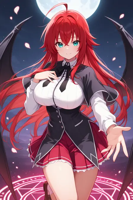 Rias Gremory リアス・グレモリー | High School DxD | 2 Outfits [IllustriousXL]